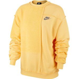 NIKE ICON CLASH FLEECE CREW CJ2282 795 RELAXED FIT WOMEN'S